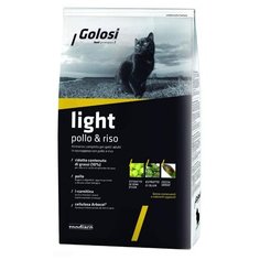 Корм для кошек Golosi Light Pollo & Riso для взрослых кошек облегченный с курицей и рисом (20 кг)