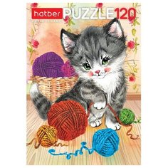 Пазл Hatber Котенок (120ПЗ5_17372), 120 дет.