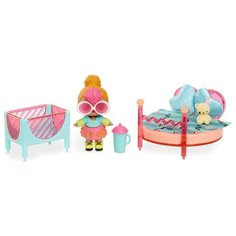 Игровой набор MGA Entertainment LOL Surprise Furniture Neon Q.T. Bedroom, 561743