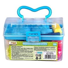 Масса для лепки Color Puppy 12 цветов 204 г с формочками и роликом (63778)