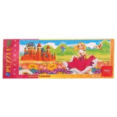 Пазл Hatber Cartoons Collection Panorama Милая принцесса (90ПЗ4_09190), 90 дет.