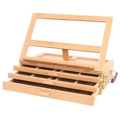 Этюдник ГАММА органайзер для пастели Московская палитра (2308199) натуральный Gamma