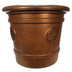 Горшок ТЕК.А.ТЕК Medallion Е81 коричневый