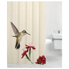 Штора для ванной Bath Plus Hummingbird 180х200 бежевый