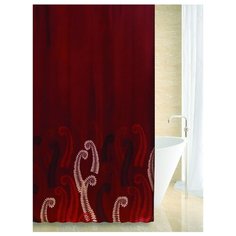Штора для ванной Bath Plus Fernando 180х200 бордовый