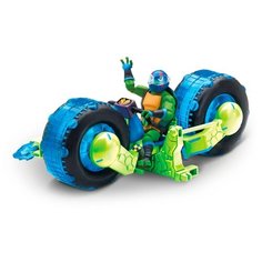 Фигурка Playmates TOYS ROTMNT Мотоцикл с фигуркой Лео 82481