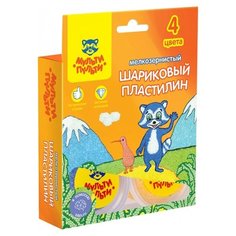 Шариковый пластилин Мульти-Пульти Енот в Новой Зеландии 4 цвета (MF_10686)