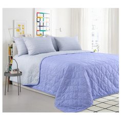 Покрывало Текс-Дизайн Нежная фиалка 180х210 см, сиреневый