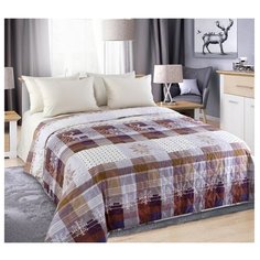 Покрывало Текс-Дизайн Норвегия 210х260 см, коричневый