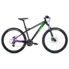 Горный (MTB) велосипед FORWARD Quadro 27.5 3.0 Disc (2020) черный 17" (требует финальной сборки)