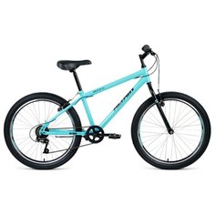 Подростковый горный (MTB) велосипед ALTAIR MTB HT 24 1.0 (2020) мятный 14" (требует финальной сборки)