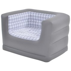 Надувное кресло Jilong Deluxe Armchair 27485 серый