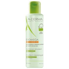 A-Derma Exomega Control Смягчающий очищающий гель 2 в 1 500 мл