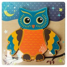 Рамка-вкладыш Kribly Boo Совушка (67909), 5 дет.