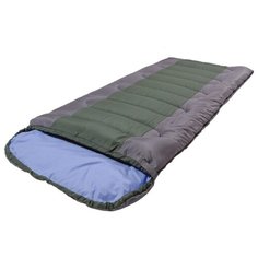 Спальный мешок PRIVAL Camp bag плюс SPR0022 серый/зеленый
