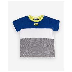 Футболка Gulliver Baby размер 86-92, синий