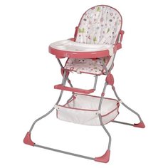Стульчик для кормления Polini 252 лесные друзья розовый