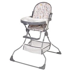 Стульчик для кормления Polini 252 единорог hello baby серый