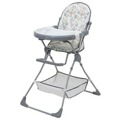 Стульчик для кормления Polini 252 последний богатырь лес серый
