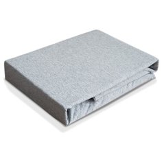 Простыня OLTEX трикотажная на резинке 140 х 200 см меланж