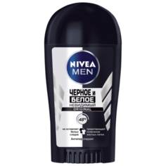 Антиперспирант стик Nivea Men Невидимый для черного и белого, 40 мл
