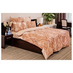 Постельное белье семейное Ночь Нежна Кармен3 70х70, бязь бежевый