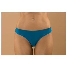 Le Cabaret Трусы Стринги низкой посадки, размер M, бирюзовый