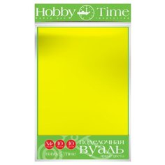 Цветная бумага Поделочная вуаль Яркие цвета Хобби Тайм Альт, A4, 10 л., 10 цв.