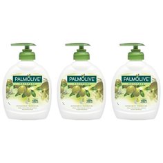 Мыло жидкое Palmolive Натурэль Интенсивное увлажнение Олива и увлажняющее молочко, 3 шт., 300 мл