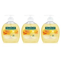 Мыло жидкое Palmolive Натурэль Питание Мед и увлажняющее молочко, 3 шт., 300 мл