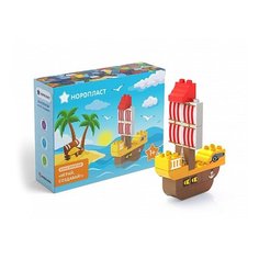 Конструктор Нордпласт Играй, Создавай 480613 Пиратский корабль