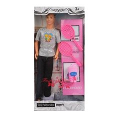 Кукла Наша игрушка Юноша-теннисист, 31 см