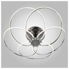 Люстра светодиодная Eurosvet 90039/5 хром, LED, 115 Вт