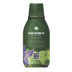 NEWBIX Концентрат живой хлореллы стеклянная бутылка 250 мл