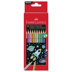 Faber-Castell Карандаши цветные металлик, 10 цветов (201583)