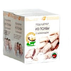 Готовый завтрак ВАСТЭКО Подушечки из полбы с шоколадом, коробка, 200 г, 2 шт.