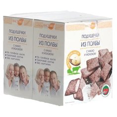 Готовый завтрак ВАСТЭКО Подушечки из полбы с какао и молоком, коробка, 200 г, 2 шт.