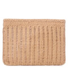 Клатч DRAGON POCHETTE LIZARD LARGE бежевый