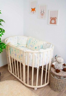 Бортик для детской кровати Сонный Гномик