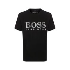 Хлопковая футболка BOSS