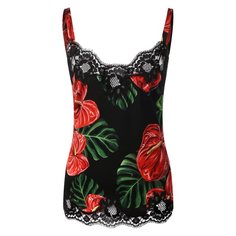 Шелковая майка Dolce & Gabbana