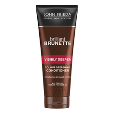 Кондиционер Brilliant Brunette VISIBLY DEEPER для создания насыщенного оттенка темных волос 250 мл John Frieda