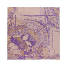 Платок Eleganzza фиолетовый 110x110 см