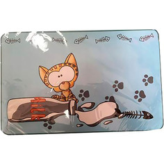 Коврик под миску Foxie No milk today 43x28 см