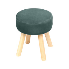 Стульчик Bizzotto furniture Adeline зеленый 34х34х38 см