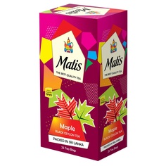 Чай черный Matis Кленовый сироп 25х2 г