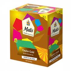 Чай черный Matis Золото Цейлона 100х2 г