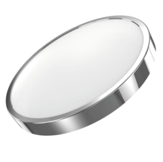 Светильник светодиодный Gauss 18W с декоративным кольцом, 1300Лм, IP20, 4100К, кольцо хром