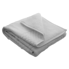 Полотенце для ног 50 х 90 см Bahar Light Grey