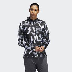 Куртка для бега Own the Run Speed Splits adidas Performance